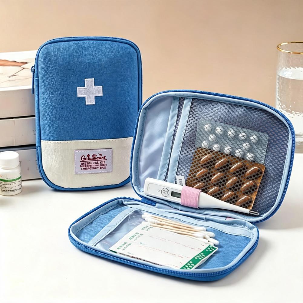 Travel Accessories Organizer - Büyük Kapasiteli Taşınabilir İlk Yardım Çantası