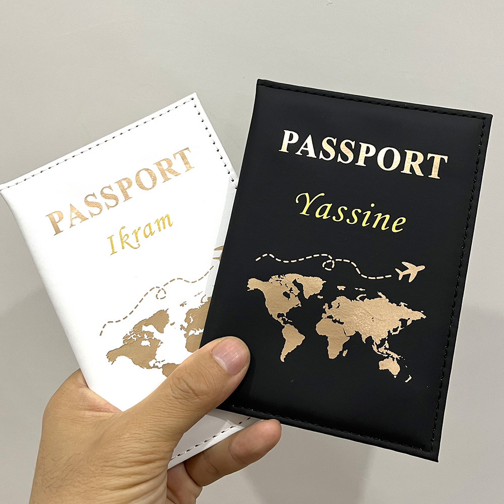 Travel Accessories For Plane - Yeni sevimli kişiselleştirilmiş pasaport kapağı düzlem