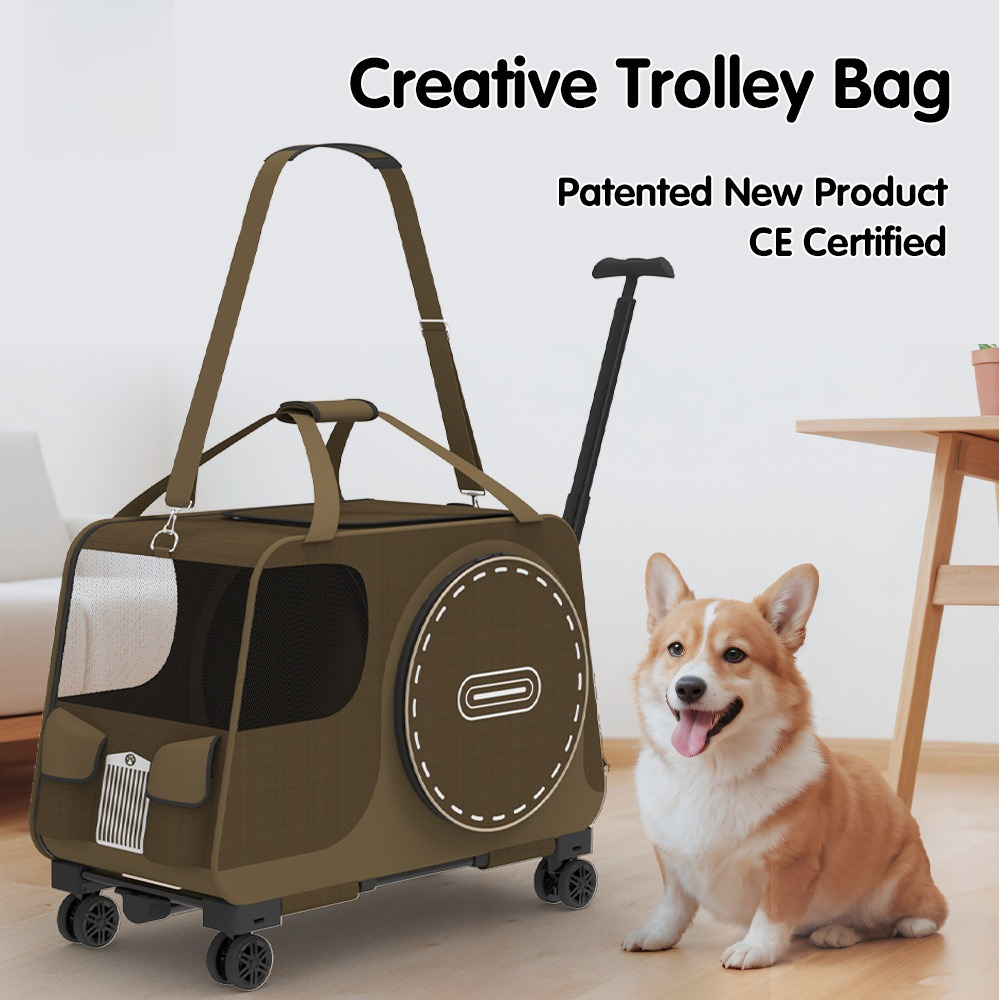 Travel Accessories In Amazon - Amazon Pet Strollers için Pet Arabası
