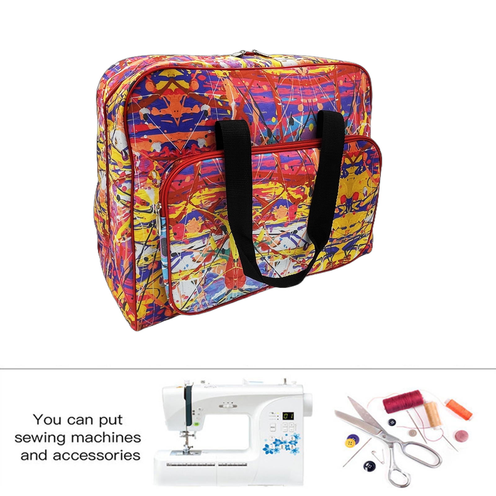 Travel Accessories Organizer - DİKİŞ MAKİNESİ taşıma çantası, dikiş aksesuarları