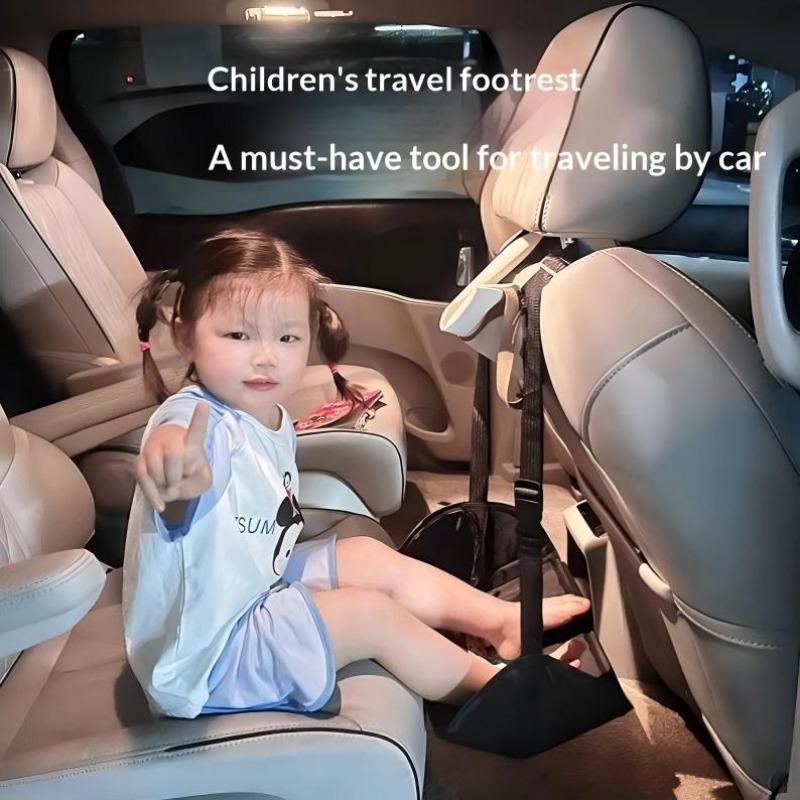 Travel Accessories With Kids - Ayarlanabilir Taşınabilir Araba Seyahat Ayak Yatağı