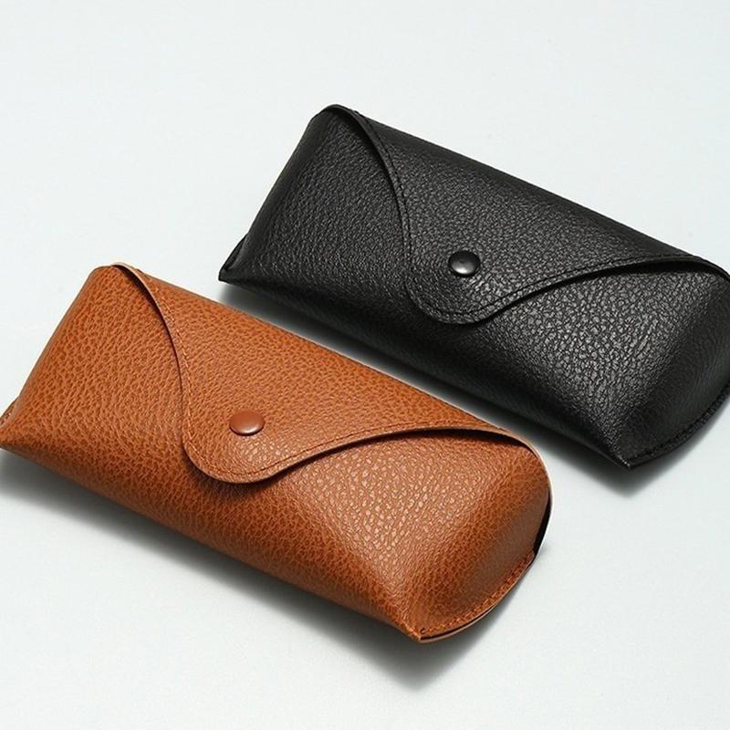 Travel Accessories Pouch For Women - PU Deri Güneş Gözlüğü Kutusu Kompakt
