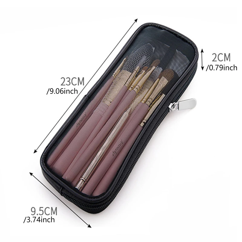 Travel Accessories Pouch For Women - Makyaj Fırçası Seyahat Çantası Kozmetik Tuvalet