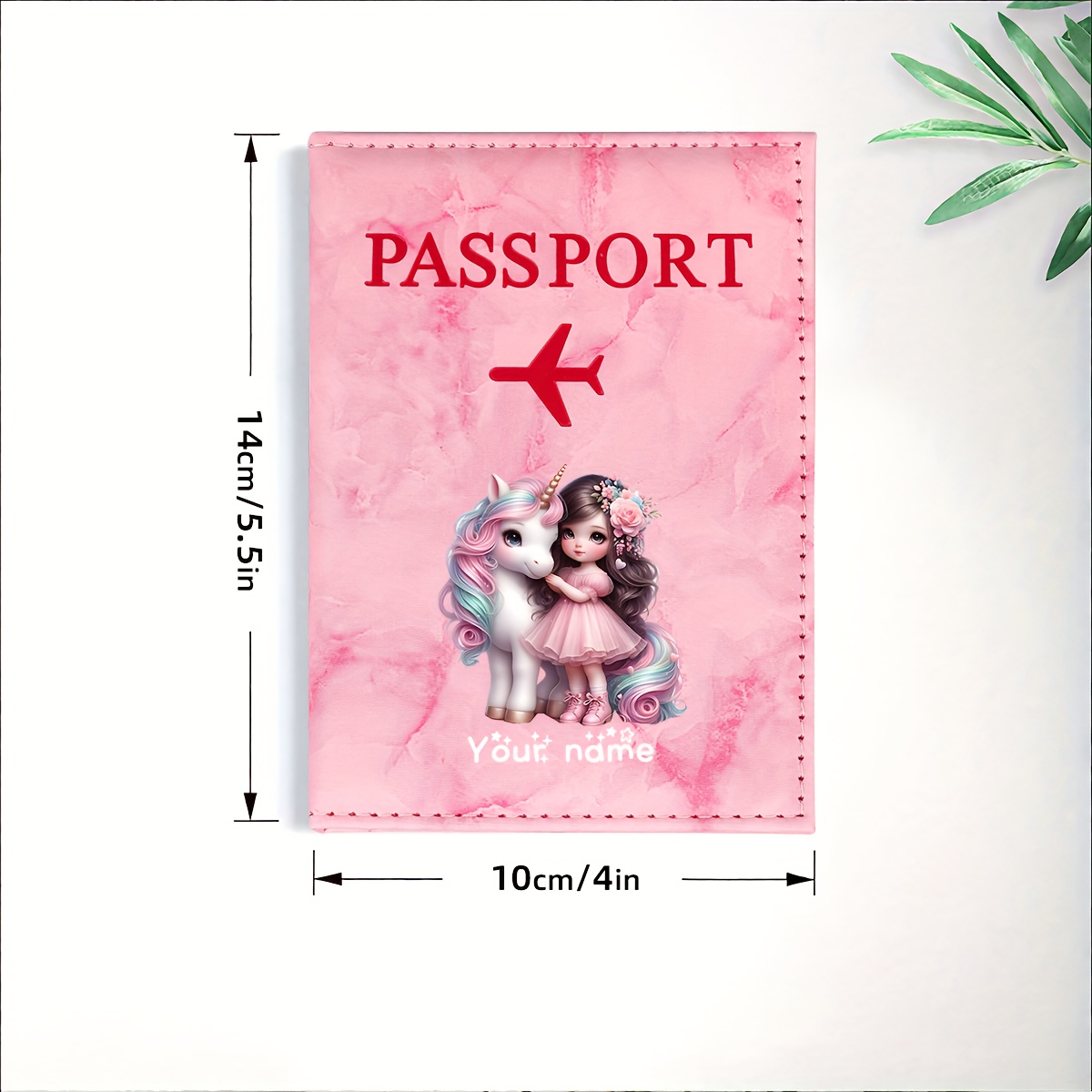 Tek Boynuzlu At Kız Desenli PU - Travel Accessories For Plane incelemesi ve fiyatı
