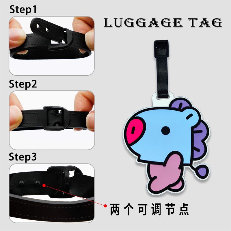 BT21 çizgi film sevimli anahta - Travel Accessories Gifts incelemesi ve fiyatı