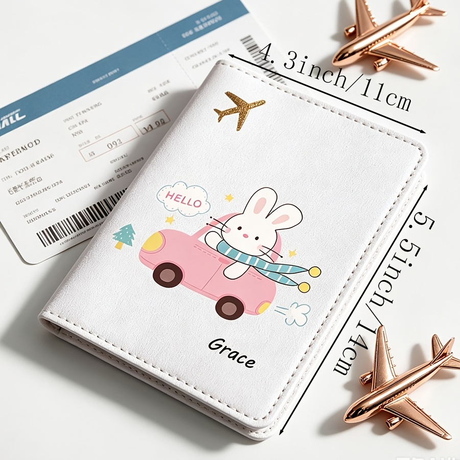 Özel İsimli Tavşan Karikatürlü - Travel Accessories For Plane incelemesi ve fiyatı