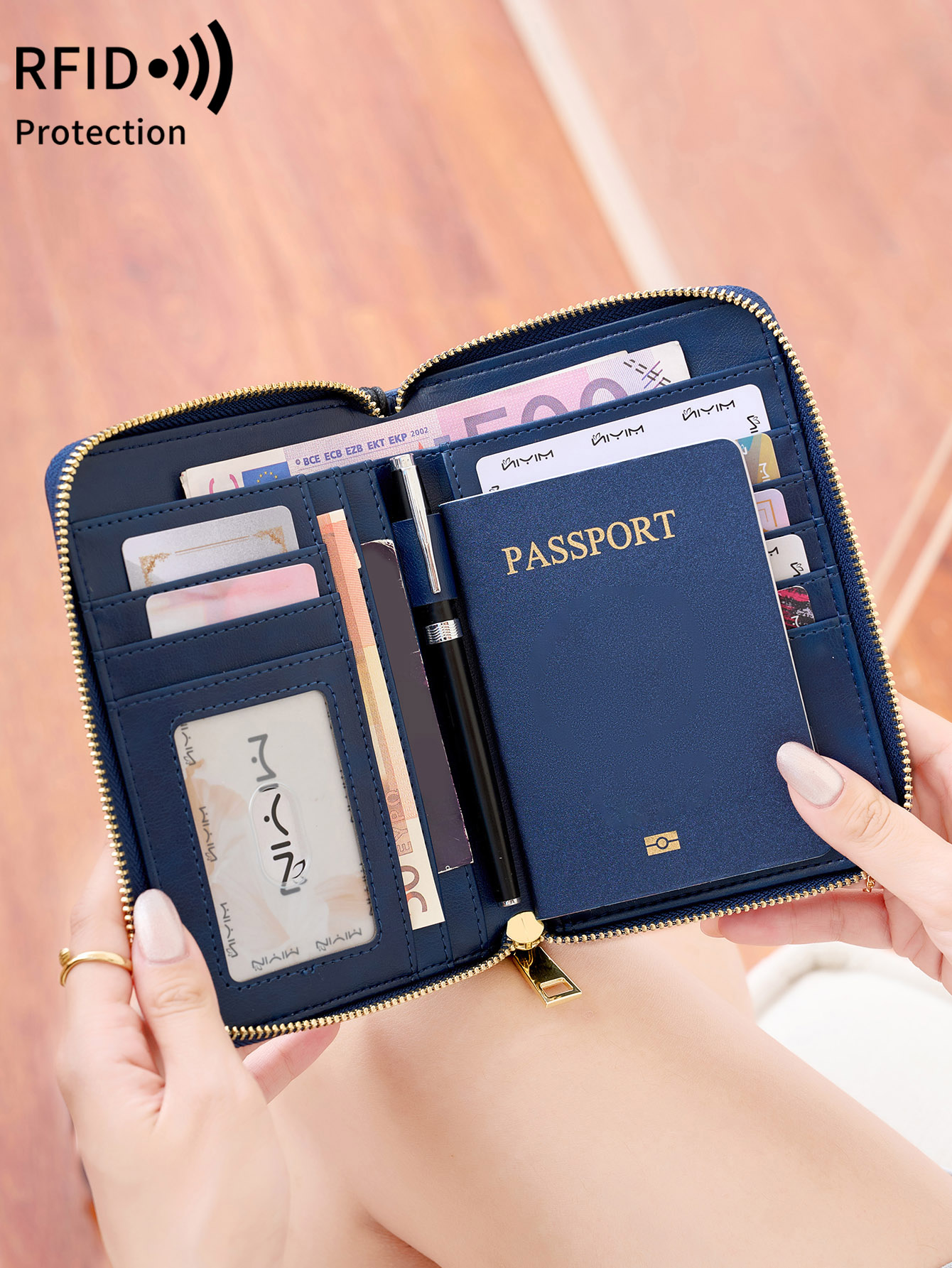 RFID Korumalı Pasaport Tutucu  - Travel Accessories For Plane incelemesi ve fiyatı