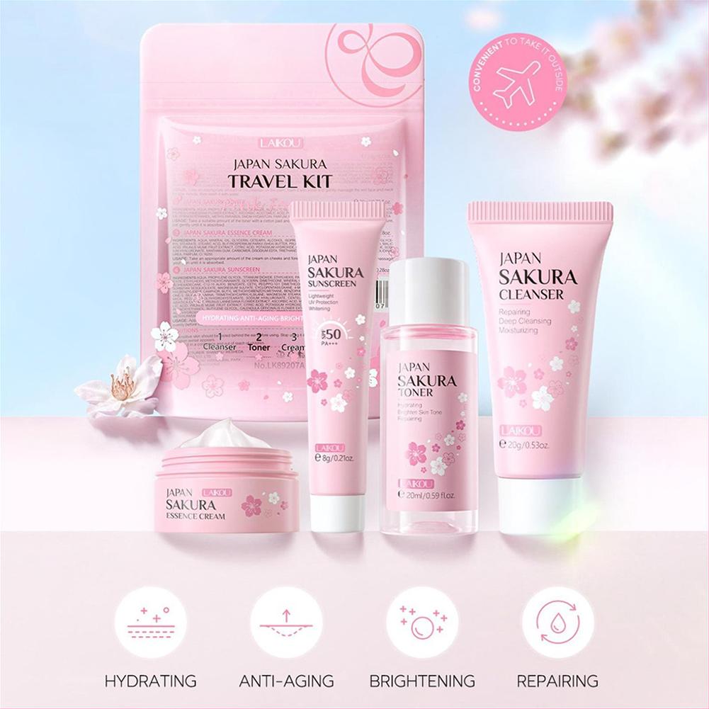Sakura Cilt Bakım Seti yüz Tem - Travel Accessories Gifts incelemesi ve fiyatı