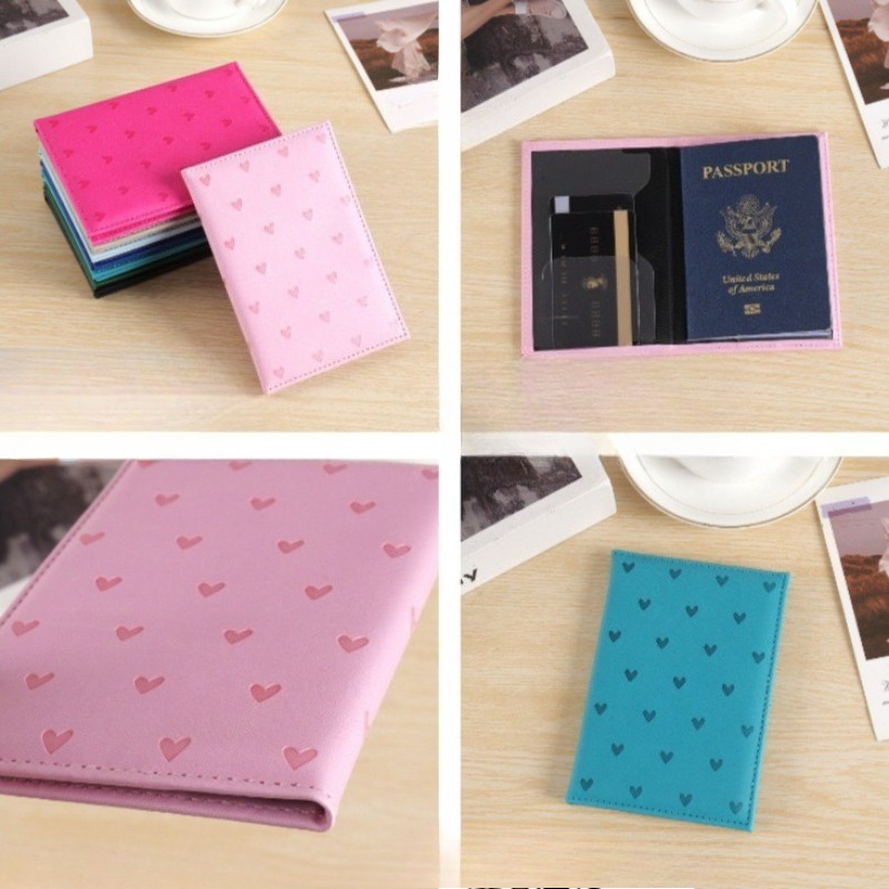 Sevimli Kalp Baskı Pasaport Ka - Travel Accessories For Plane incelemesi ve fiyatı