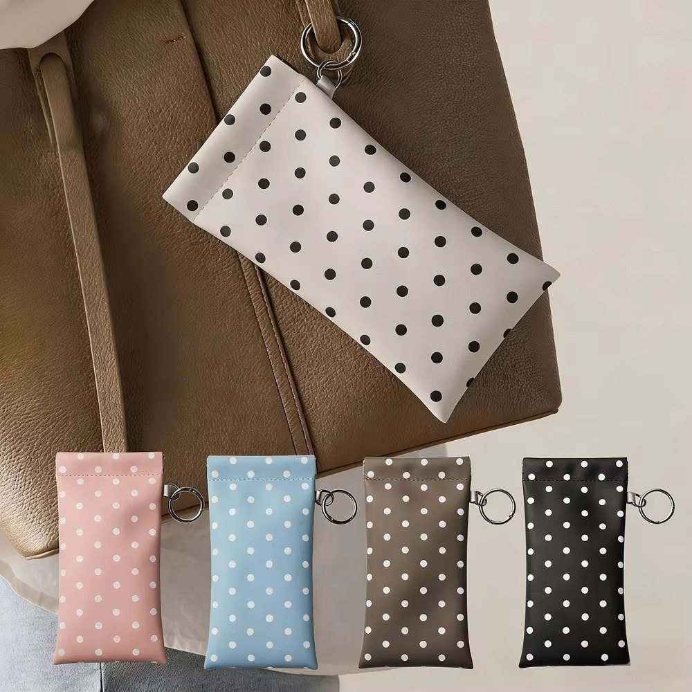 Puantiyeli Gözlük Kılıfı Anaht - Travel Accessories Pouch For Women incelemesi ve fiyatı